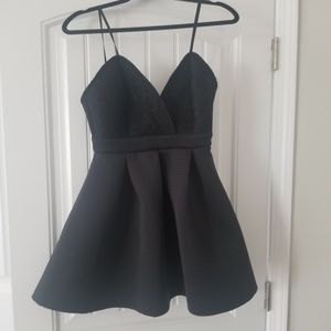 Black Flare Dress